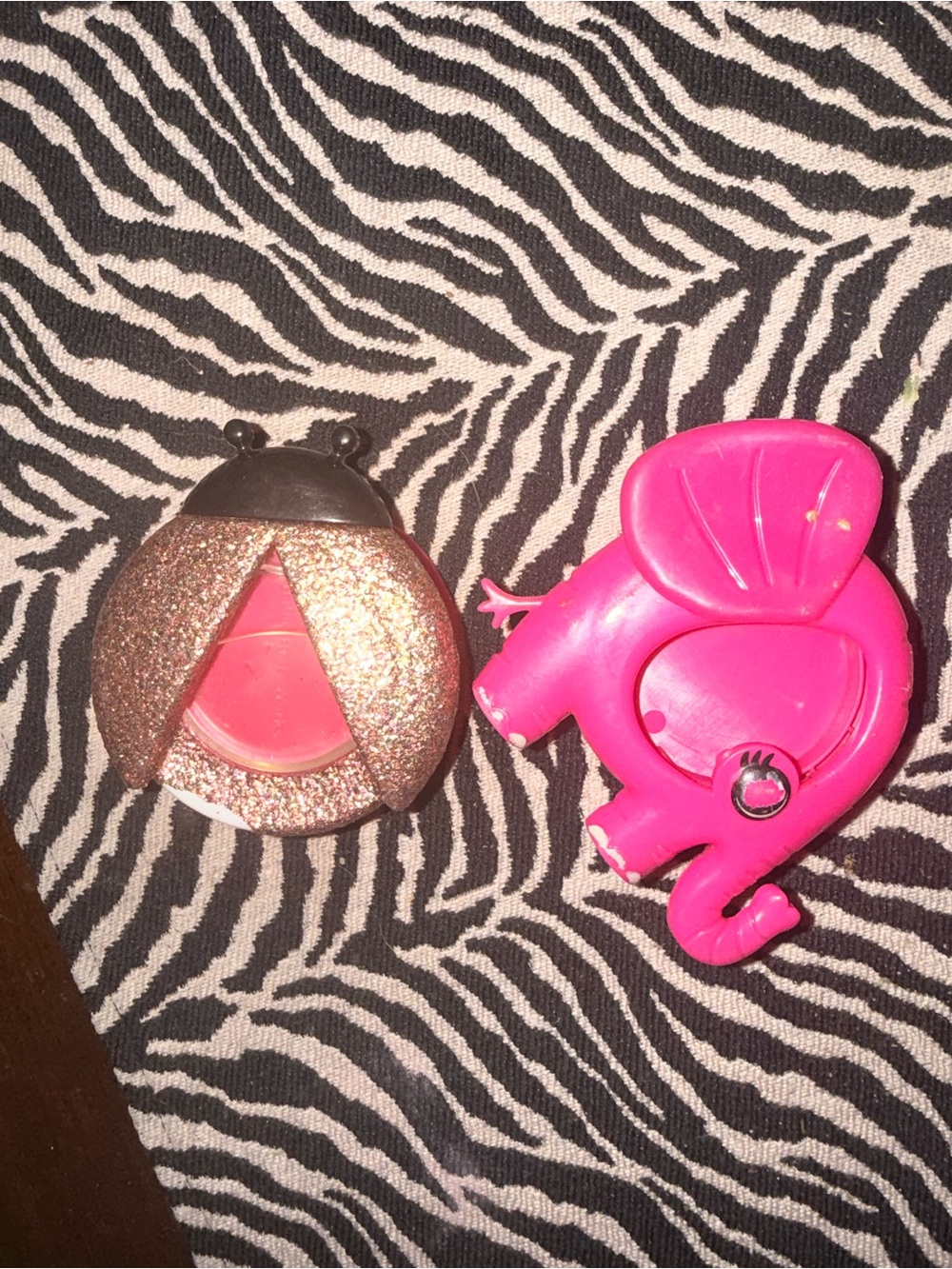Pink Elephant and Glitter Ladybug discontinued